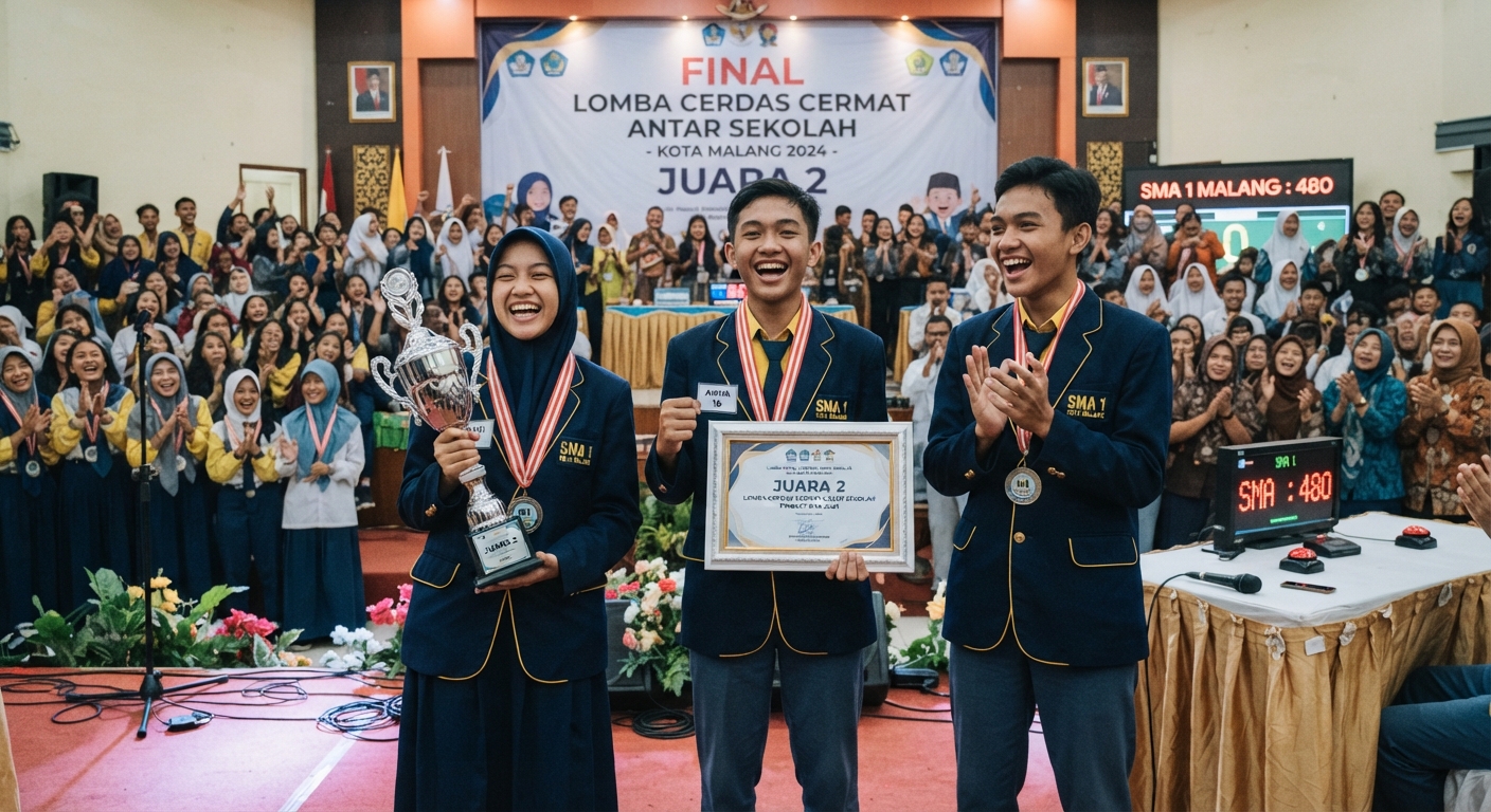 Juara 2 Lomba Cerdas Cermat Antar Sekolah