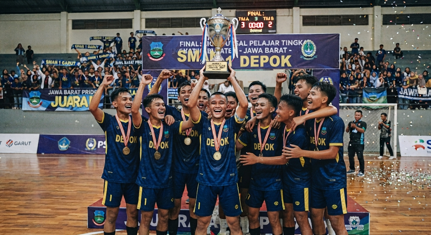 Juara 1 Futsal Pelajar Tingkat Kabupaten